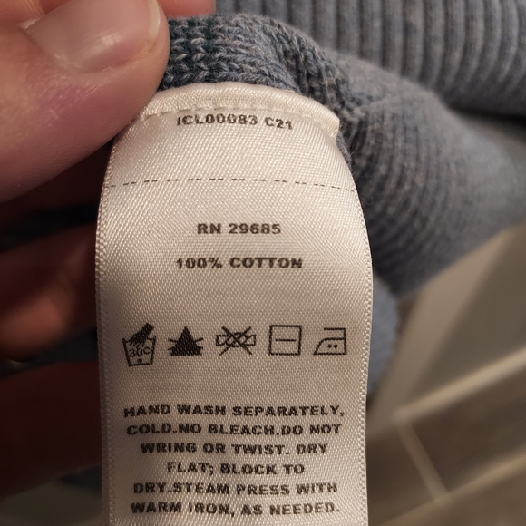 Pendleton Cotton Geometric Sweater - Picture 4 of 7